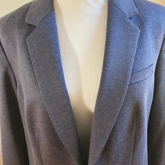 Tommy Hilfiger Women's Blazer size 12 Dark Blue Lined Academia Preppy Long - Picture 7 of 12